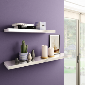 Regalboden FSG WEISS HOCHGLANZ 595x235 Velano - 8