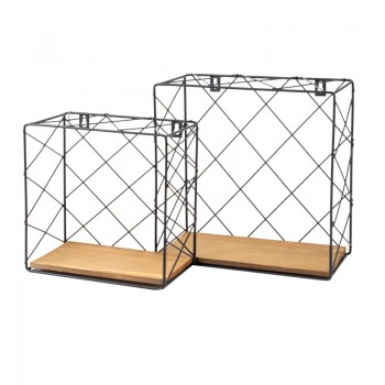 copy of Półka wisząca LOFT komplet 400/345/300 - FWL 1 Velano - 1