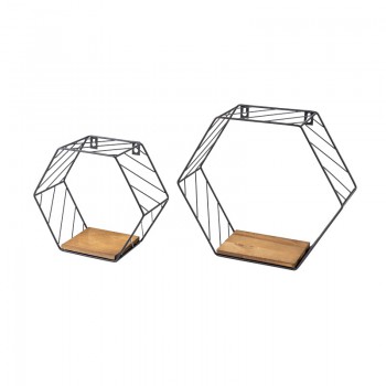 copy of Półka wisząca LOFT komplet 400/345/300 - FWL 1 Velano - 2