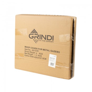 copy of Poszycie zadaszenia do pergoli Ikaria 350x350 beżowa Grindi - 3