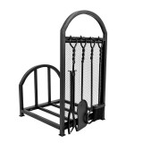 Stojak na drewno kominkowe 42x37x68 - Druri Grindi - 1