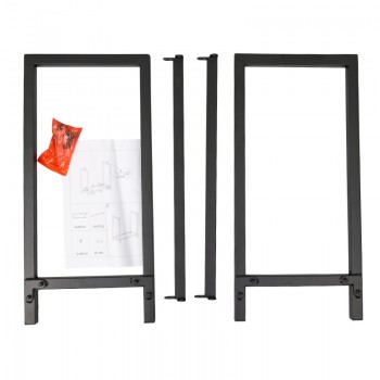 copy of Stojak na drewno kominkowe 42x37x68 - Druri Grindi - 6