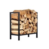 copy of Stojak na drewno kominkowe 42x37x68 - Druri Grindi - 5