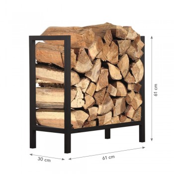 copy of Stojak na drewno kominkowe 42x37x68 - Druri Grindi - 7