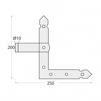 copy of Fensterladen-Winkelband links+rechts - ZN DMX - 2