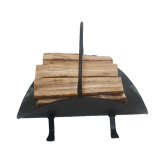 copy of Stojak na drewno kominkowe 42x37x68 - Druri Grindi - 5