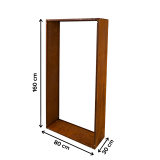 copy of Stojak na drewno kominkowe 42x37x68 - Druri Grindi - 8