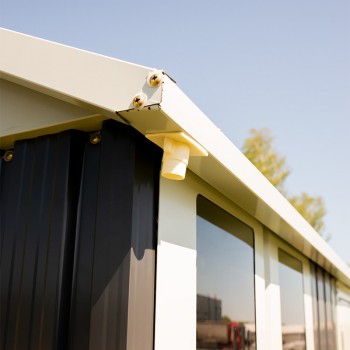 copy of Skrzynia ogrodowa metalowa 400l - 130x61x62 - Orto Grindi - 6