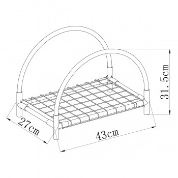 Lotus I Miniszklarnia 43x27x31 - Przezroczysta Grindi - 8