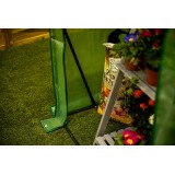 copy of Szklarnia ogrodowa Crocus II 70x50x158 - 4-półkowa Grindi - 8