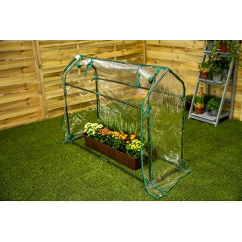 copy of Szklarnia ogrodowa Crocus II 70x50x158 - 4-półkowa Grindi - 2