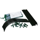 copy of Szklarnia ogrodowa Crocus II 70x50x158 - 4-półkowa Grindi - 9