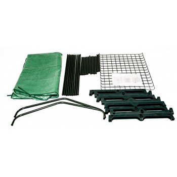 copy of Szklarnia ogrodowa Crocus II 70x50x158 - 4-półkowa Grindi - 11