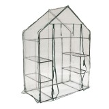 copy of Szklarnia ogrodowa Crocus II 70x50x158 - 4-półkowa Grindi - 1