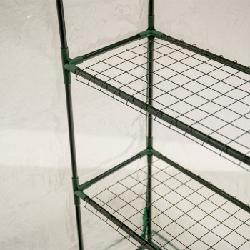 copy of Szklarnia ogrodowa Crocus II 70x50x158 - 4-półkowa Grindi - 8