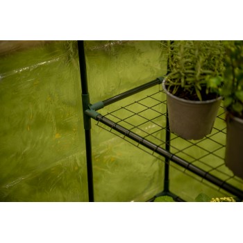 copy of Szklarnia ogrodowa Crocus II 70x50x158 - 4-półkowa Grindi - 5