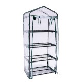 copy of Szklarnia ogrodowa Crocus II 70x50x158 - 4-półkowa Grindi - 1