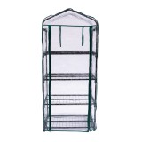 copy of Szklarnia ogrodowa Crocus II 70x50x158 - 4-półkowa Grindi - 5