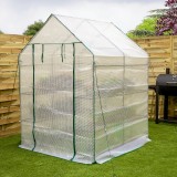 copy of Szklarnia ogrodowa Crocus II 70x50x158 - 4-półkowa Grindi - 8