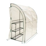 copy of Szklarnia ogrodowa Crocus II 70x50x158 - 4-półkowa Grindi - 1