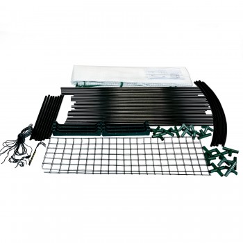 copy of Szklarnia ogrodowa Crocus II 70x50x158 - 4-półkowa Grindi - 11