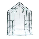 copy of Szklarnia ogrodowa Crocus II 70x50x158 - 4-półkowa Grindi - 6
