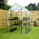 copy of Szklarnia ogrodowa Crocus II 70x50x158 - 4-półkowa Grindi - 2