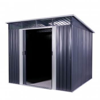 copy of Skrzynia ogrodowa metalowa 400l - 130x61x62 - Orto Grindi - 2