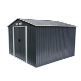 copy of Skrzynia ogrodowa metalowa 400l - 130x61x62 - Orto Grindi - 1