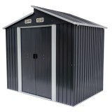 copy of Skrzynia ogrodowa metalowa 400l - 130x61x62 - Orto Grindi - 1