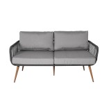 copy of Zestaw mebli ogrodowych szary - Paga I Grindi - 6