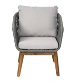 copy of Zestaw mebli ogrodowych szary - Paga I Grindi - 6