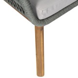 copy of Zestaw mebli ogrodowych szary - Paga I Grindi - 8