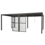 copy of Ścianka żaluzjowa panel do pergoli Kea - biała Grindi - 10