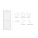 copy of Ścianka żaluzjowa panel do pergoli Kea - biała Grindi - 13