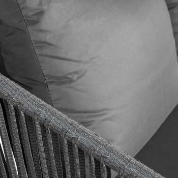 Zestaw mebli ogrodowych szary - Paga I Grindi - 7