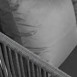 Zestaw mebli ogrodowych szary - Paga I Grindi - 7