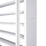 Ścianka żaluzjowa panel do pergoli Kea - biała Grindi - 6