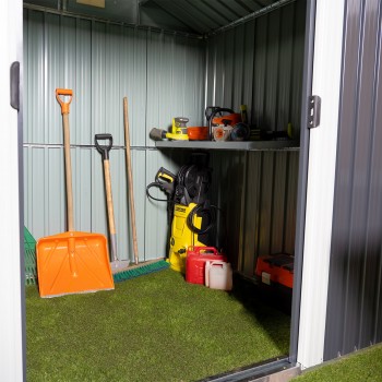 copy of Skrzynia ogrodowa metalowa 400l - 130x61x62 - Orto Grindi - 8