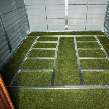 copy of Skrzynia ogrodowa metalowa 400l - 130x61x62 - Orto Grindi - 2