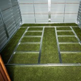 copy of Skrzynia ogrodowa metalowa 400l - 130x61x62 - Orto Grindi - 2