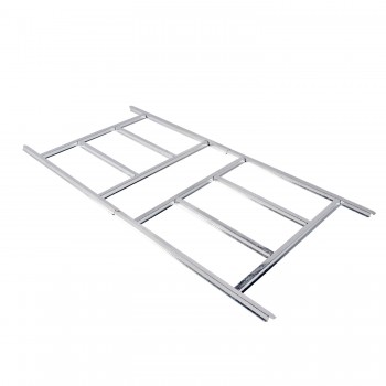 copy of Skrzynia ogrodowa metalowa 400l - 130x61x62 - Orto Grindi - 1