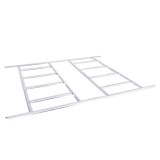 copy of Skrzynia ogrodowa metalowa 400l - 130x61x62 - Orto Grindi - 1