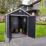 copy of Skrzynia ogrodowa metalowa 400l - 130x61x62 - Orto Grindi - 2