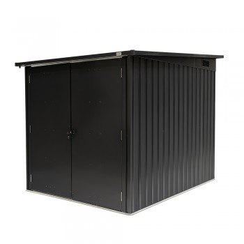 copy of Skrzynia ogrodowa metalowa 400l - 130x61x62 - Orto Grindi - 1