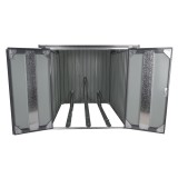 copy of Skrzynia ogrodowa metalowa 400l - 130x61x62 - Orto Grindi - 3