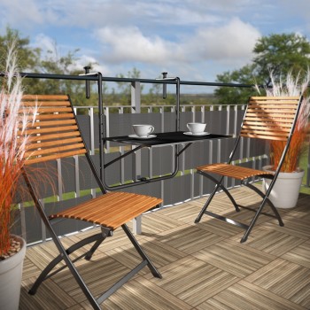 copy of Zestaw mebli ogrodowych szary - Paga I Grindi - 4