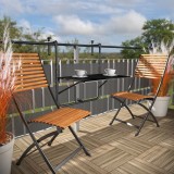 copy of Zestaw mebli ogrodowych szary - Paga I Grindi - 4