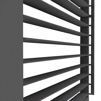 copy of Ścianka żaluzjowa panel do pergoli Kea - biała Grindi - 8