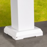 copy of Ścianka żaluzjowa panel do pergoli Kea - biała Grindi - 3